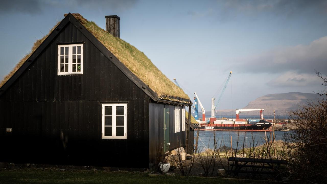 Traditional Faroese House In Torshavns City Center Eksteriør billede