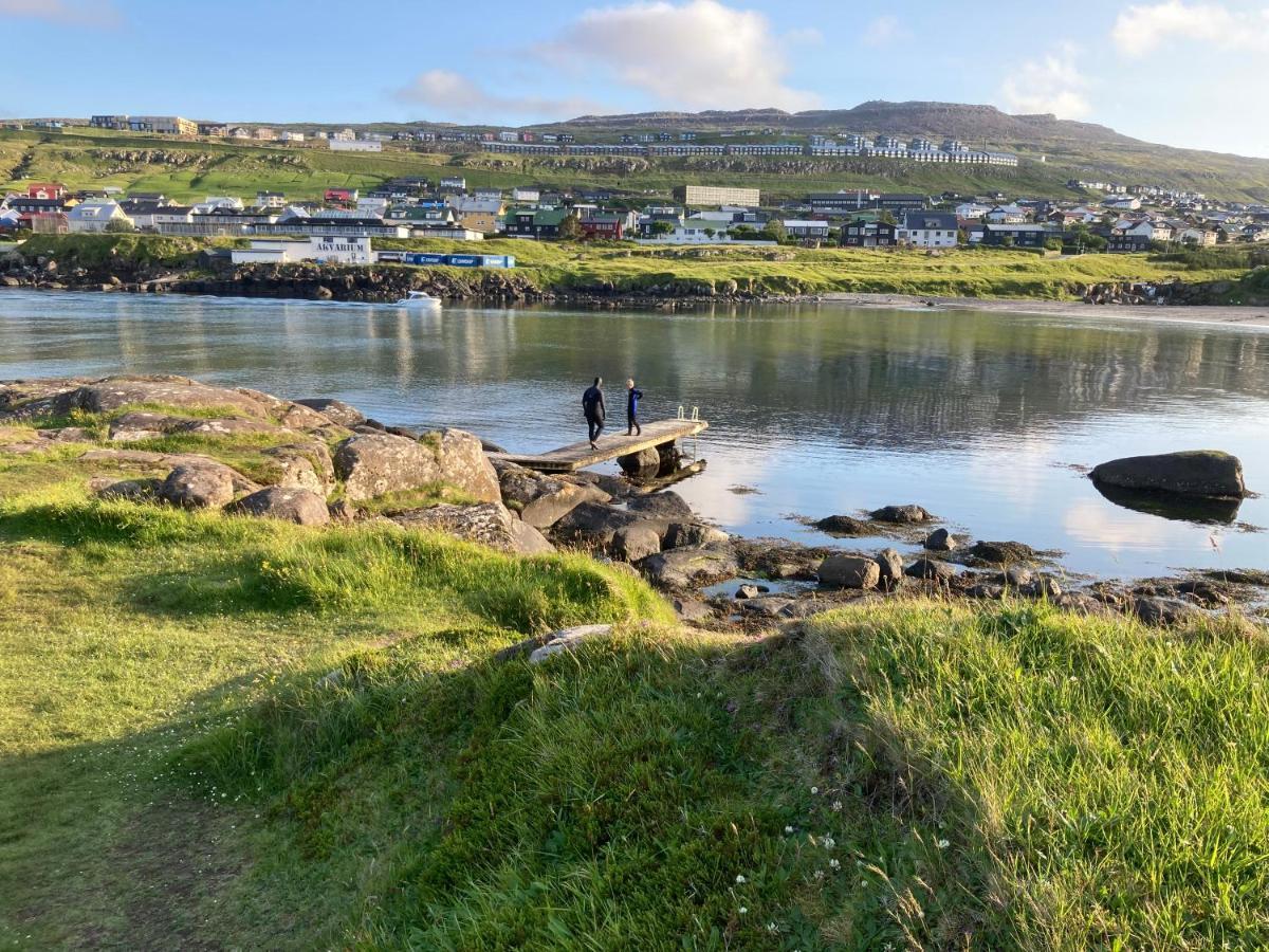 Traditional Faroese House In Torshavns City Center Eksteriør billede